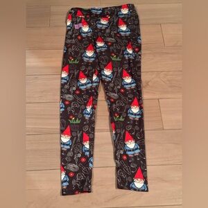Leggings room Festive Gnome Print Leggings OS fits small to XL